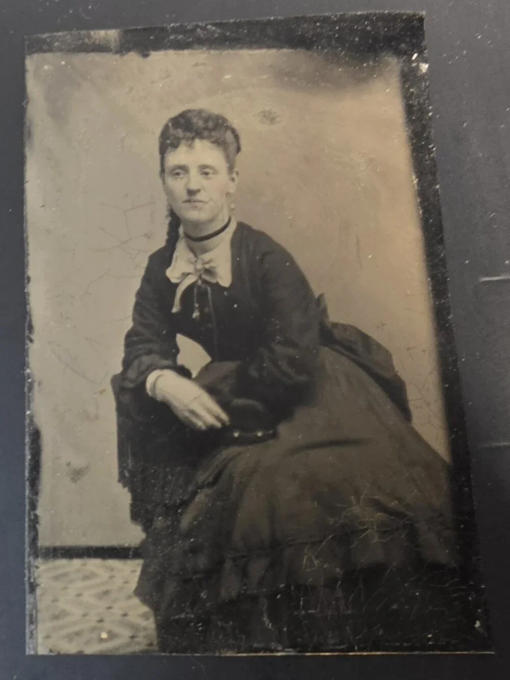 Tin Type Photos set three